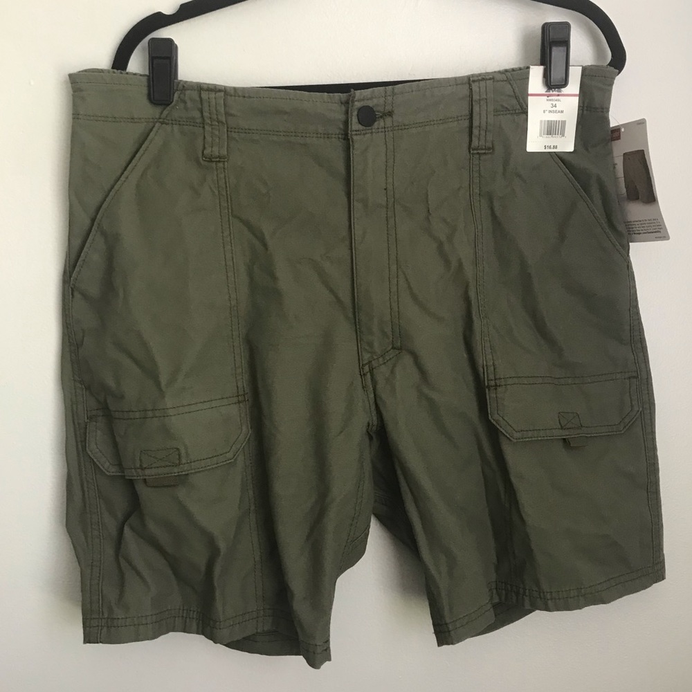 Wrangler | Men’s Green Hiker Shorts